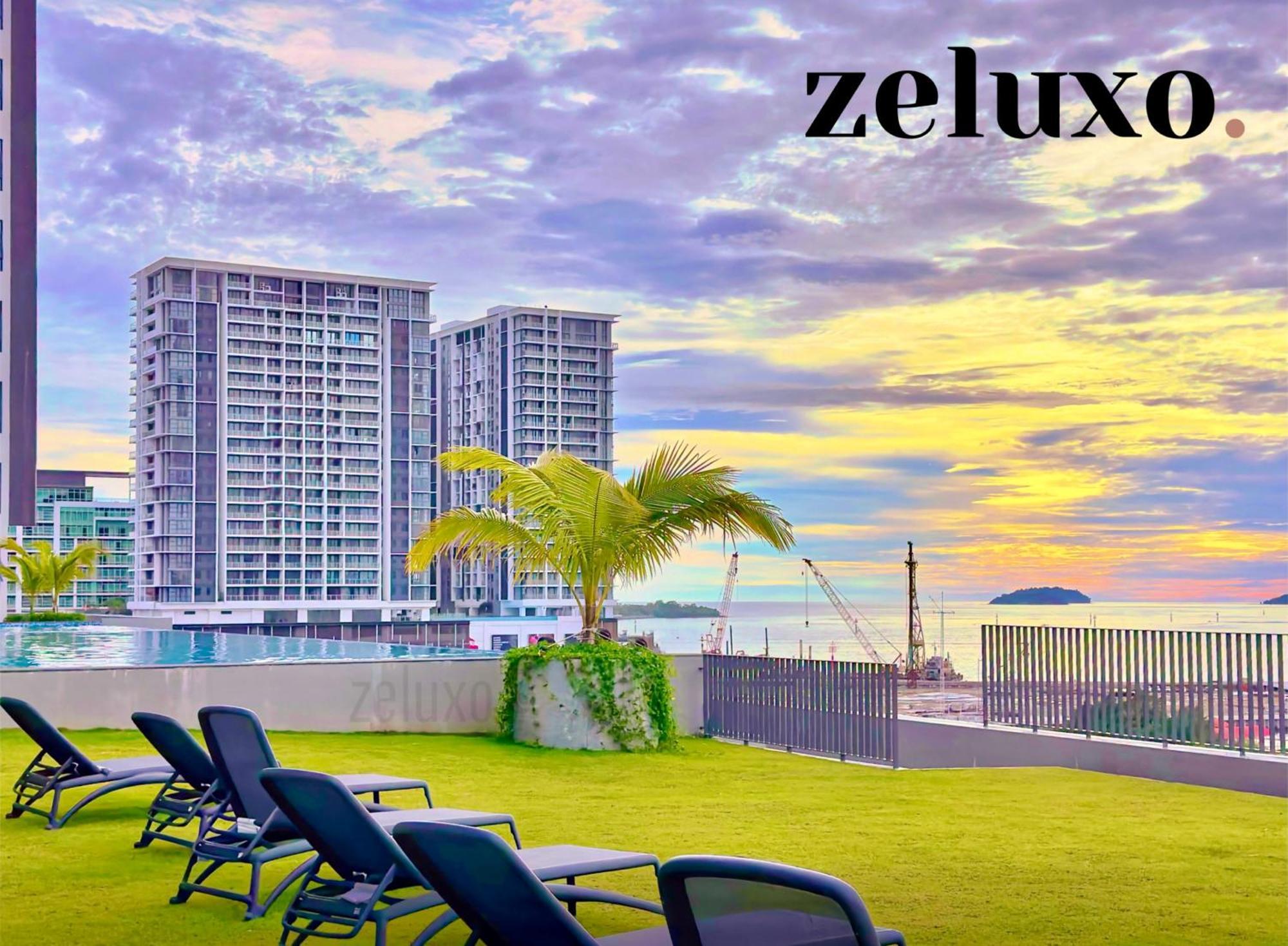 #6 Jesselton Quay City Pads Seaview By Zeluxo Kota Kinabalu Zewnętrze zdjęcie