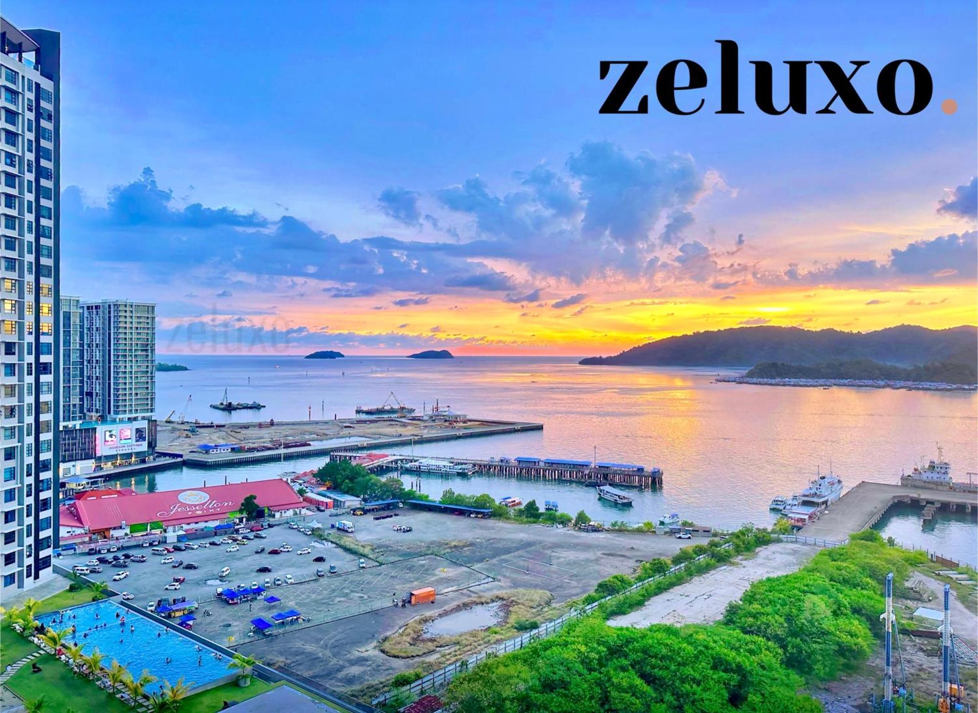 #6 Jesselton Quay City Pads Seaview By Zeluxo Kota Kinabalu Zewnętrze zdjęcie