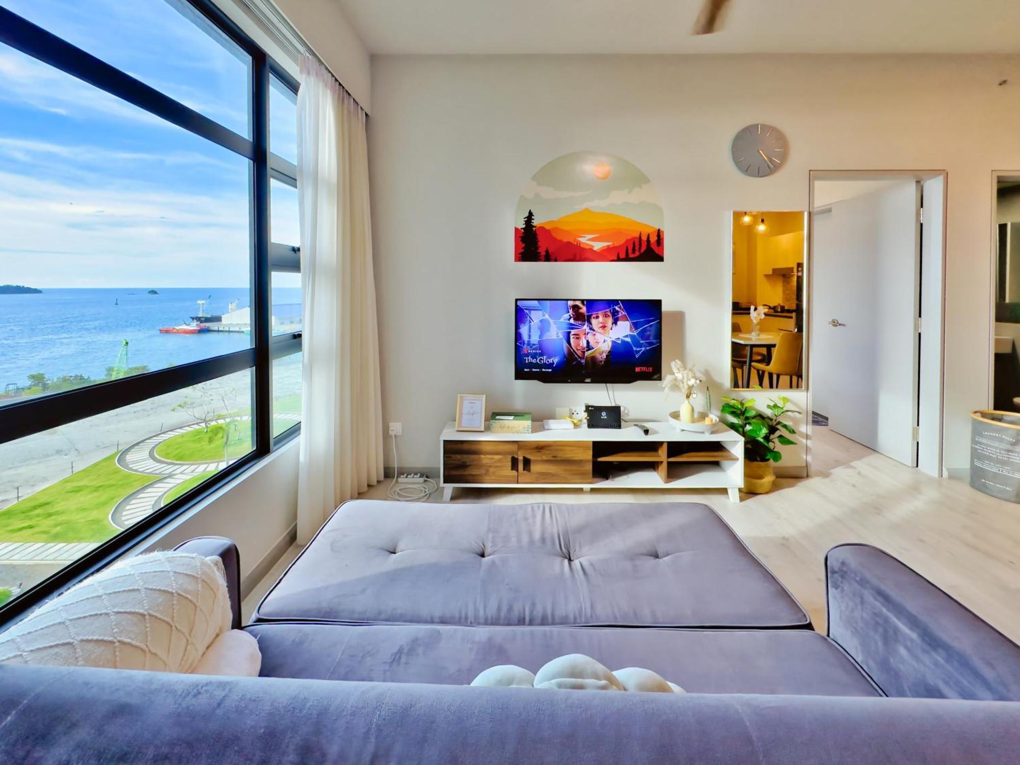 #6 Jesselton Quay City Pads Seaview By Zeluxo Kota Kinabalu Zewnętrze zdjęcie