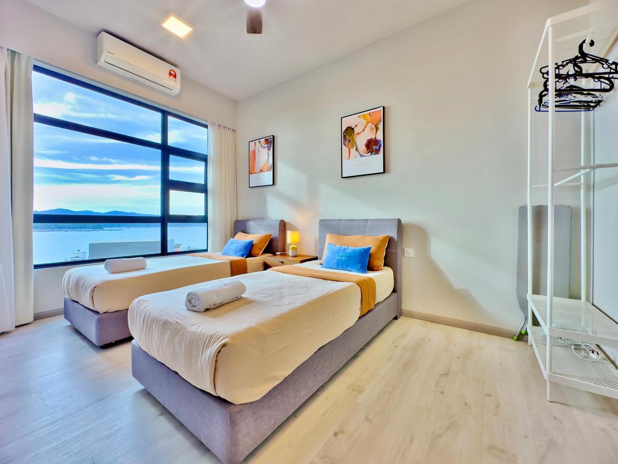#6 Jesselton Quay City Pads Seaview By Zeluxo Kota Kinabalu Zewnętrze zdjęcie
